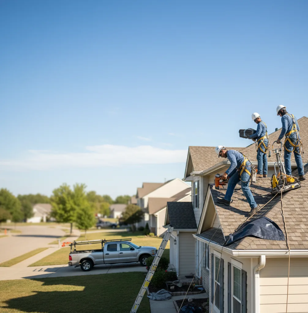Roof Leak Repair in Hoxie, KS
